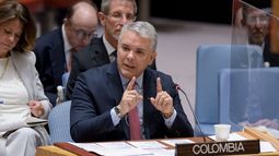 El presidente de Colombia, Iván Duque