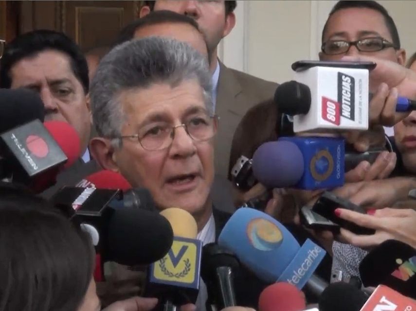 El presidente de la Asamblea Nacional venezolana dijo que es necesario afrontar una realidad que no se puede cambiar con la falta de comparecencia” (CAPTURA DE VIDEO)