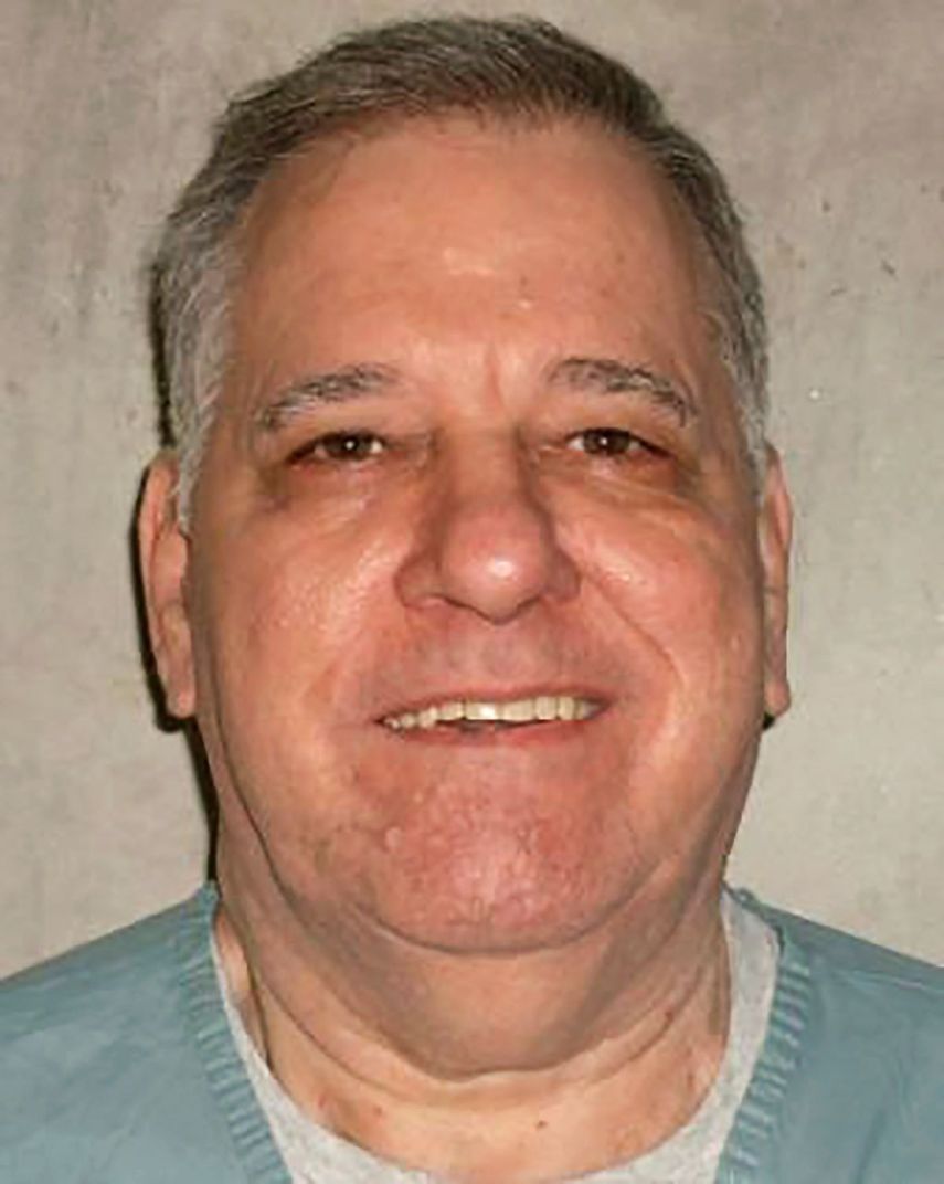 Foto provista por el Departamento de Prisiones de Oklahoma muestra a Bigler Jobe Stouffer II. Fue ejecutado el 9 de diciembre del 2021 por el asesinato en 1985 de una maestra del área d Oklahoma City.