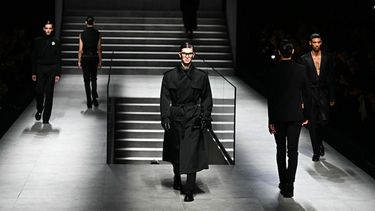 Desfile de la firma Dolce & Gabbana en la Semana de la Moda de Milán.&nbsp;