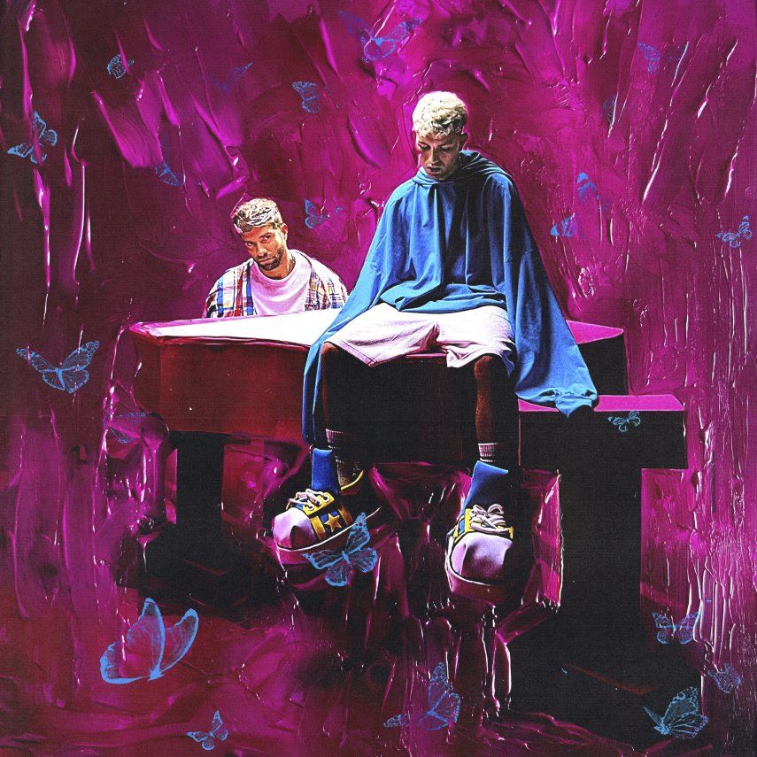 En esta imagen proporcionada por Warner Music Spain la portada de Mariposas de Marc Segui y Pablo Alboran.