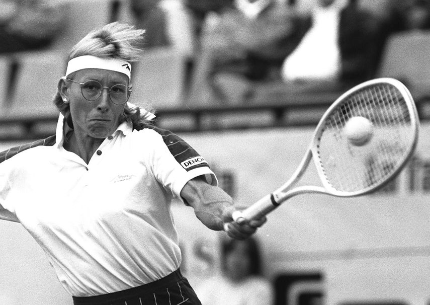 La excepcional carrera de&nbsp;Navratilova hicieron de la tenista zurda, cuya mejor cualidad era el saque y volea, una estrella mundial