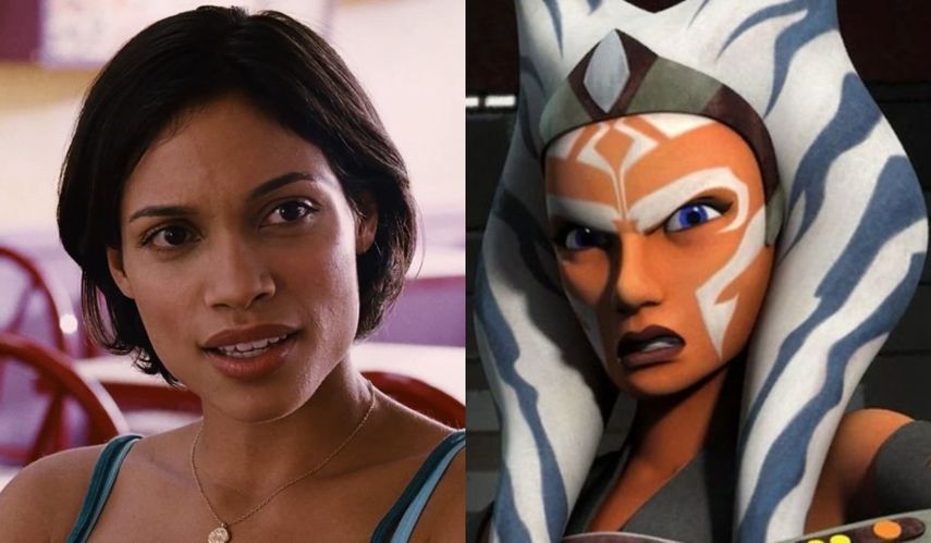 Rosario Dawson dar&aacute; vida a Ahsoka Tano en la cosmogon&iacute;a de Star Wars.