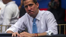 El presidente interino de Venezuela, Juan Guaidó.