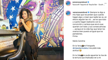 Carolina Sandoval.