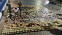 Cocaína incautada en Colombia. Cocaína incautada en Colombia.