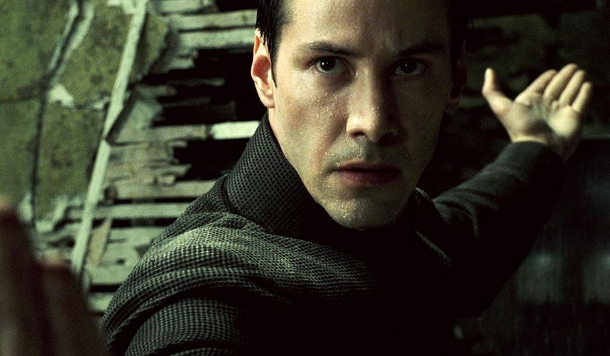 Keanu Reeves en Matrix