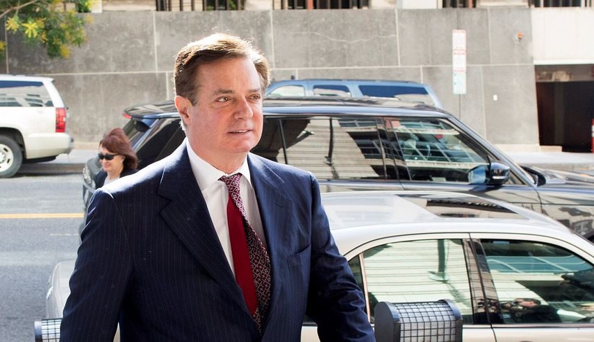 El exjefe de campaña de Donald Trump, Paul Manafort, visto a su llegada al Tribunal Federal en Washington D.C., en junio del 2018.