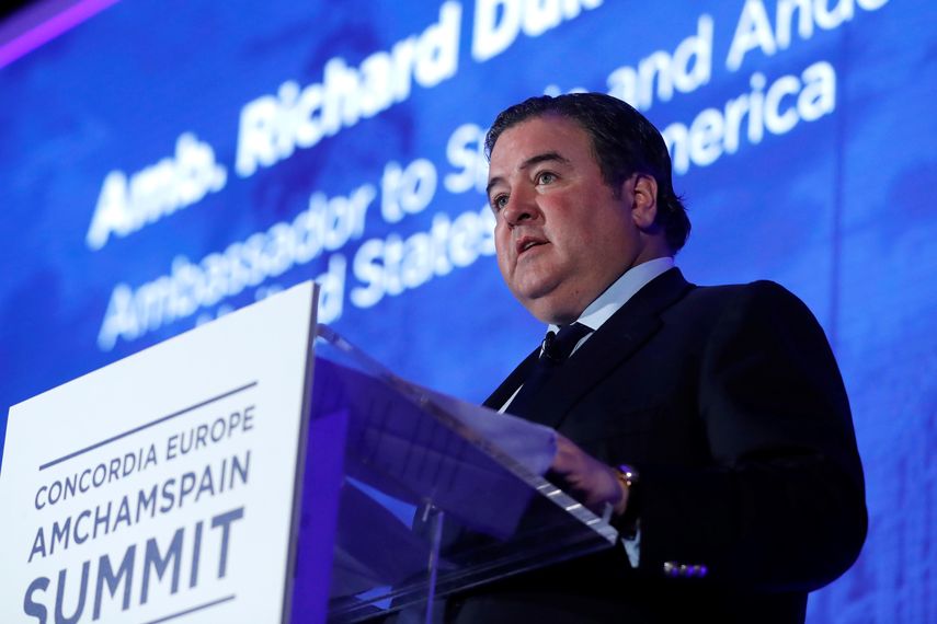 Richard Duke Buchan, embajador estadounidense en España.