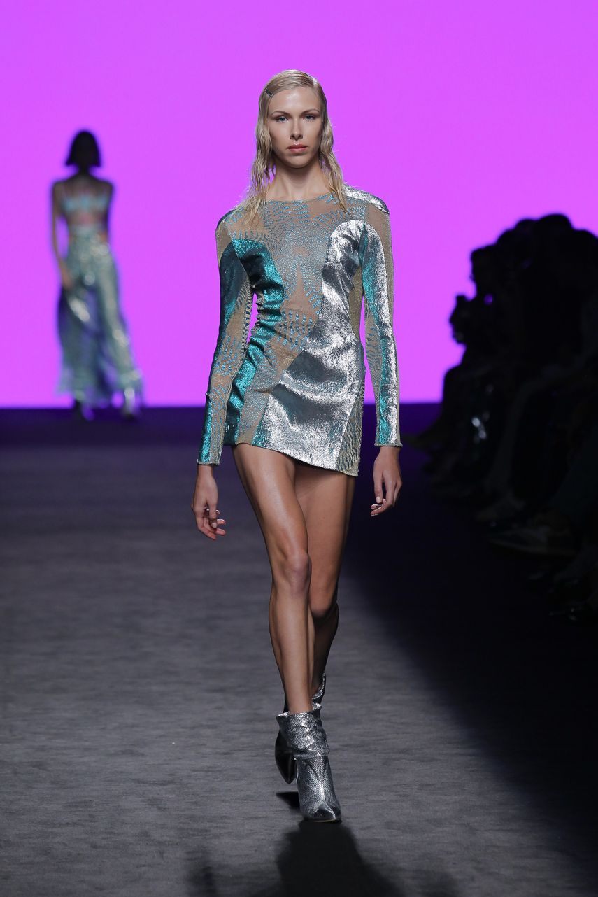 Pieza de la colección Objeto del deseo, que Custo Barcelona mostró en la pasarela de Nueva York.