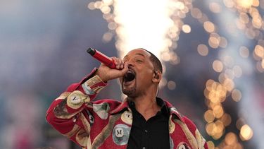 Will Smith se presenta antes de la final de la Liga de Naciones de la CONCACAF entre México y Panamá en el Estadio SoFi el 23 de marzo de 2025 en Inglewood, California. 