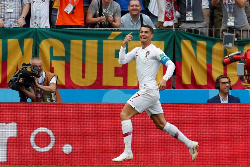 Cristiano Ronaldo anotó cuatro tanto, que valieron cuatro de los cinco puntos de los lusos en la fase de grupos.