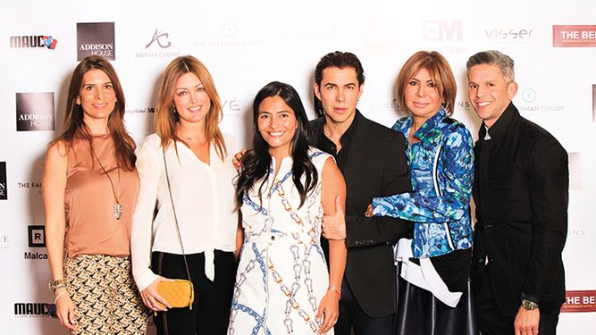 Santi Chumaceiro, Anirays Camino, Nicolás Felizola, Lourdes García y Rodner Figueroa.