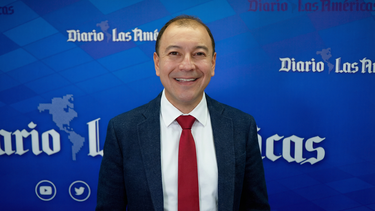 Danny Quirós durante una visita a DIARIO LAS AMÉRICAS.