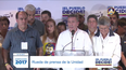 Representantes de la Mesa de la Unidad Democrática alertan al país ante un posible fraude que anunciaría el Consejo Nacional Electoral Representantes de la Mesa de la Unidad Democrática alertan al país ante un posible fraude que anunciaría el Consejo Nacional Electoral