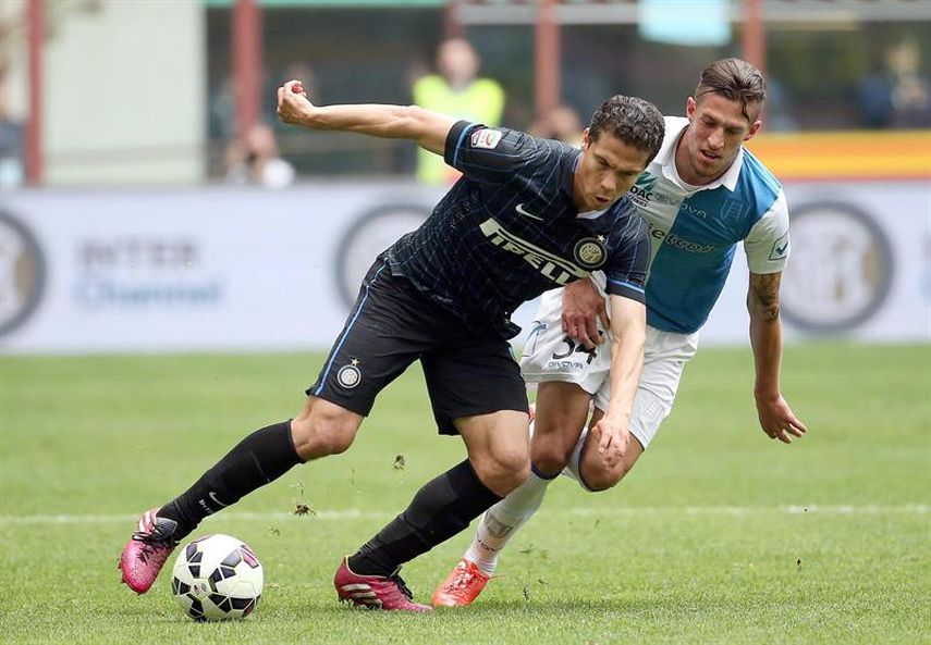 El Inter de Milan esntre los equipos samcionados por irregularidades financieras (EFE)