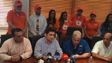 Dirigentes del partido opositor Voluntad Popular&nbsp;