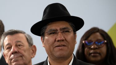Estar&eacute; en el lugar donde los movimientos sociales decidan que est&eacute;, declar&oacute; Pary a la emisora boliviana Cepra Satelital.