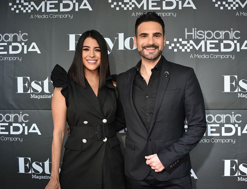 Los presentadores venezolanos&nbsp;Kerly Ruiz y Harry Levy.