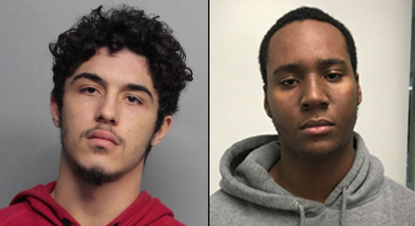 Silas Lee Spence, de 18 años, y Lucas George Seeger 19 son los involucrados en el asesinato de otro joven en Aventura.&nbsp;