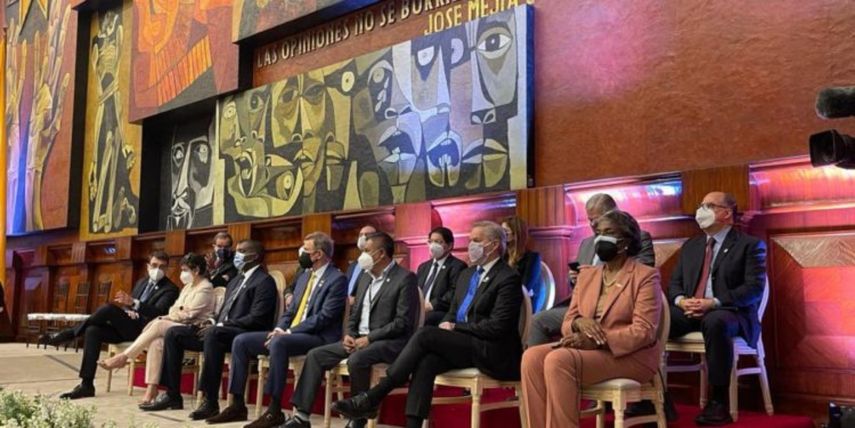 Acto de toma de posesión del presidente ecuatoriano Guillermo Lasso.