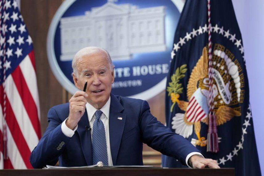 El presidente Joe Biden en un evento en la Casa Blanca en Washington.