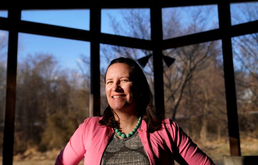 Robin McKinney, CEO de CASH Campaign en Maryland, en una foto tomada el 23 de febrero del 2021 en Columbia, Maryland. McKinney opina que los estados han tenido que aprobar ayuda económica debido a la lentitud del gobierno federal.&nbsp;