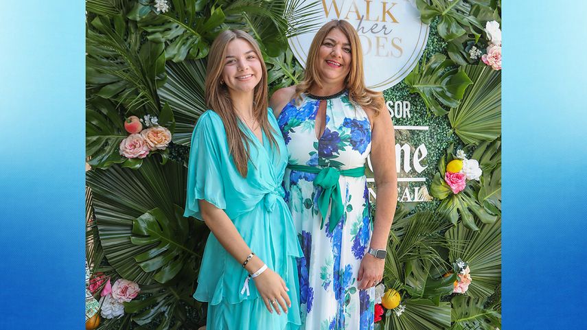 Madeline Pumariega y su hija Alyssa.