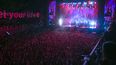 Miley Cyrus canta en el Festival Sunny Hill en Pristina, Kosovo, el 2 de agosto de 2019.