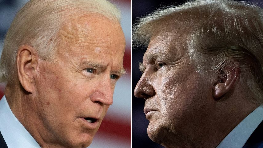 Joe Biden y Donald Trump se disputan la presidencia de EEUU&nbsp;de cara a&nbsp;los comicios del 3 de noviembre de 2020.