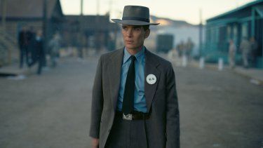 En esta imagen proporcionada por Universal Pictures, Cillian Murphy en una escena del filme Oppenheimer.&nbsp;