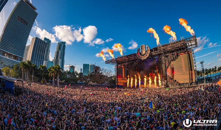 Vista parcial del Miami Ultra Music Festival 2018.