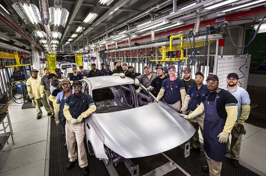 Planta de Kia en Georgia.