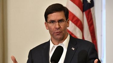 Fotograf&iacute;a del 4 de octubre de 2019 de&nbsp;Mark Esper, secretario de Defensa de EEUU.