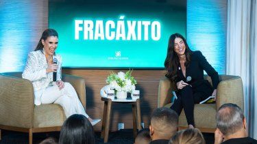 Yerling Hostos comparte un divertido momento con Gaby Espino.&nbsp;