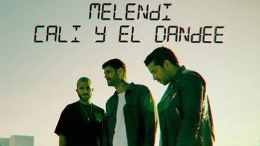 Portada de El ciego, de Melendi, junto a Cali y El Dandee.&nbsp;
