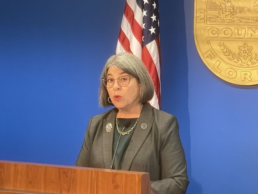 Daniella Levine-Cava alcaldesa de Miami-Dade, mayor condado de Florida.  