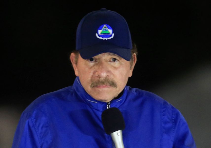 El dictador sandinista Daniel Ortega.
