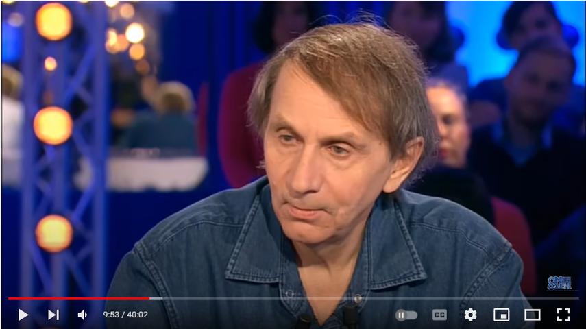 El escritor francés Michel Houellebecq.