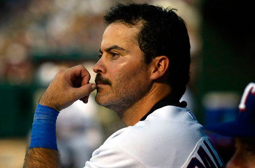 Palmeiro, de 50 años, jugó por última vez en Grandes Ligas en 2005. (ARCHIVO)
