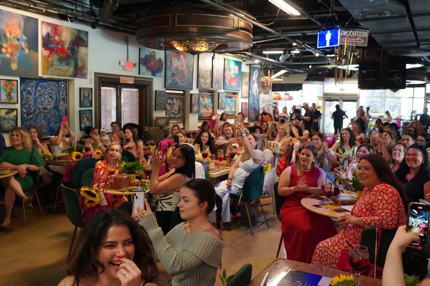 Los asistentes del evento.&nbsp;