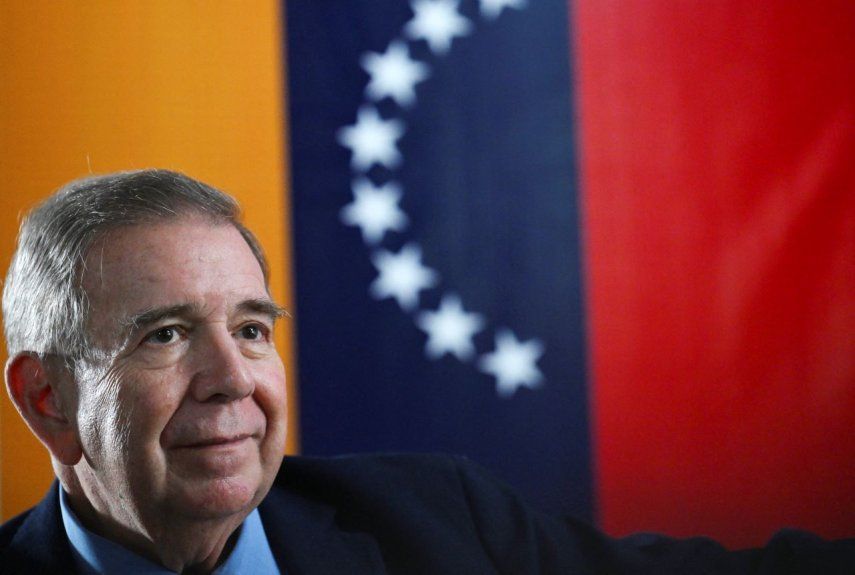 El presidente electo de Venezuela Edmundo González Urrutia.