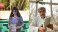 Los escritores Legna Rodríguez Iglesias y Silvio Mignano.