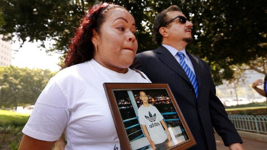 La madre de Jesse Moreno pide justicia.&nbsp;