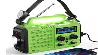 Radio portátil con muchas funciones