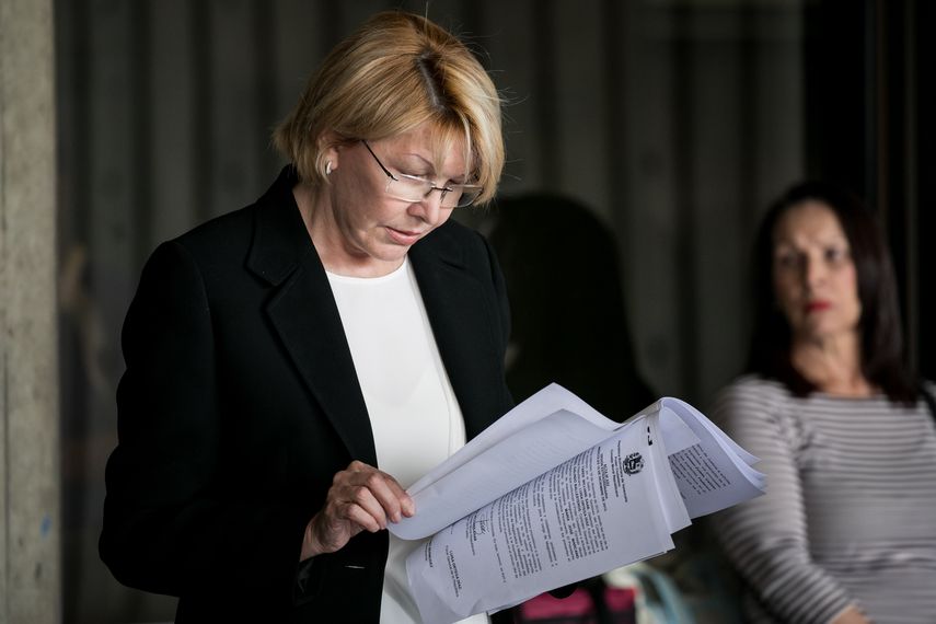 &nbsp;La fiscal general de Venezuela,&nbsp;Luisa&nbsp;Ortega&nbsp;Díaz.&nbsp;