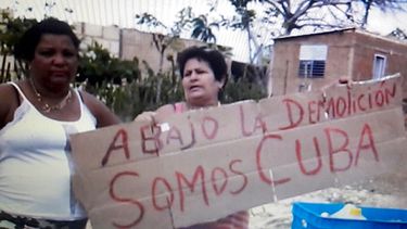 Dos vecinas se oponen a que sus viviendas sean demolidas.&nbsp;