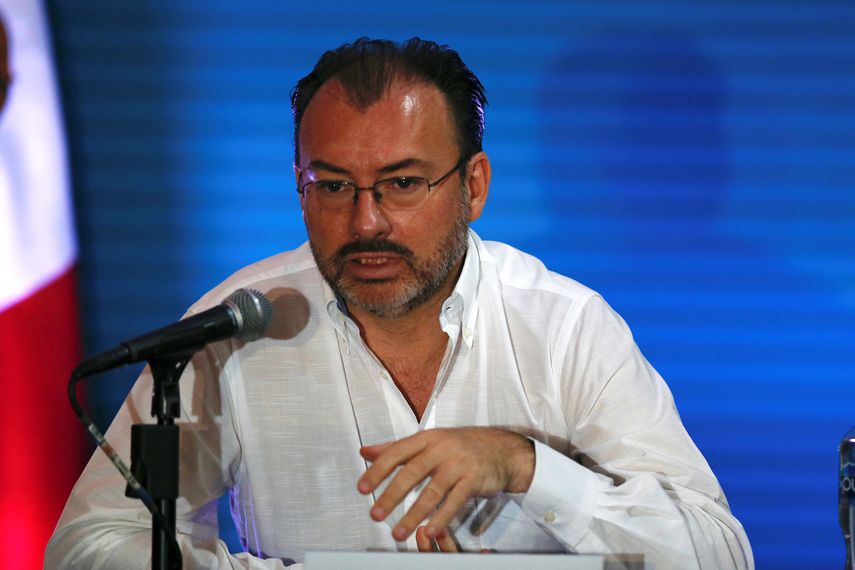 Luis Videgaray, canciller de México&nbsp;