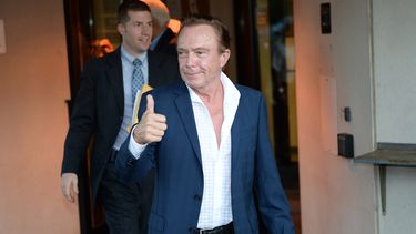 El artista acudió al tribunal de la localidad de Schodack, en Nueva York. (AP)