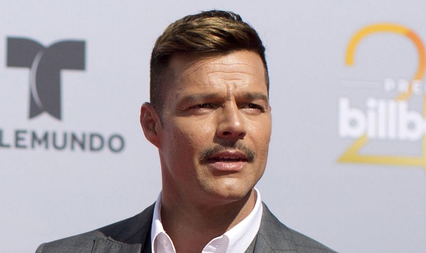 El cantante puertorriqueño Ricky Martin.